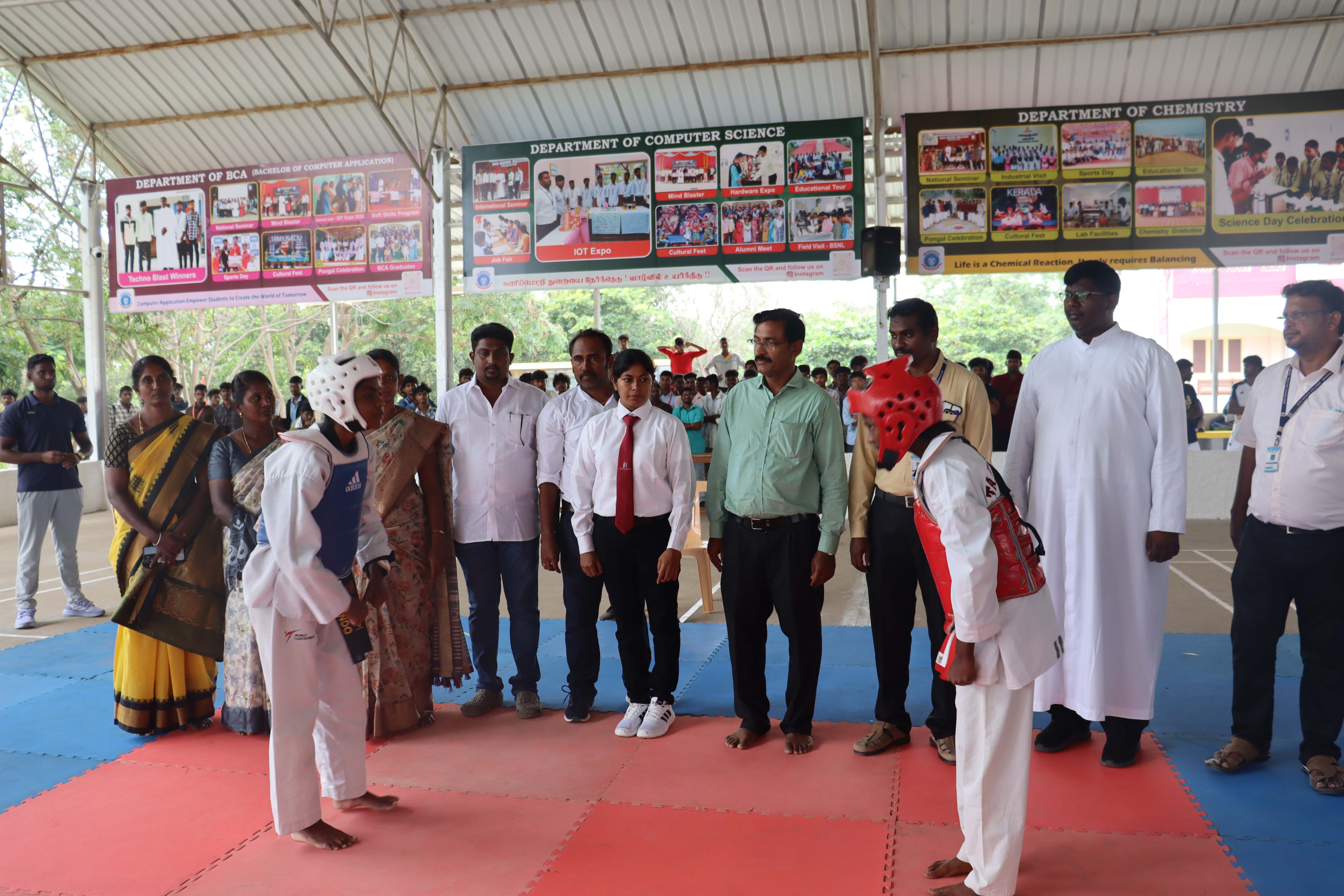 Periyar University Inter Collegiate TEAKWONDO Tournament