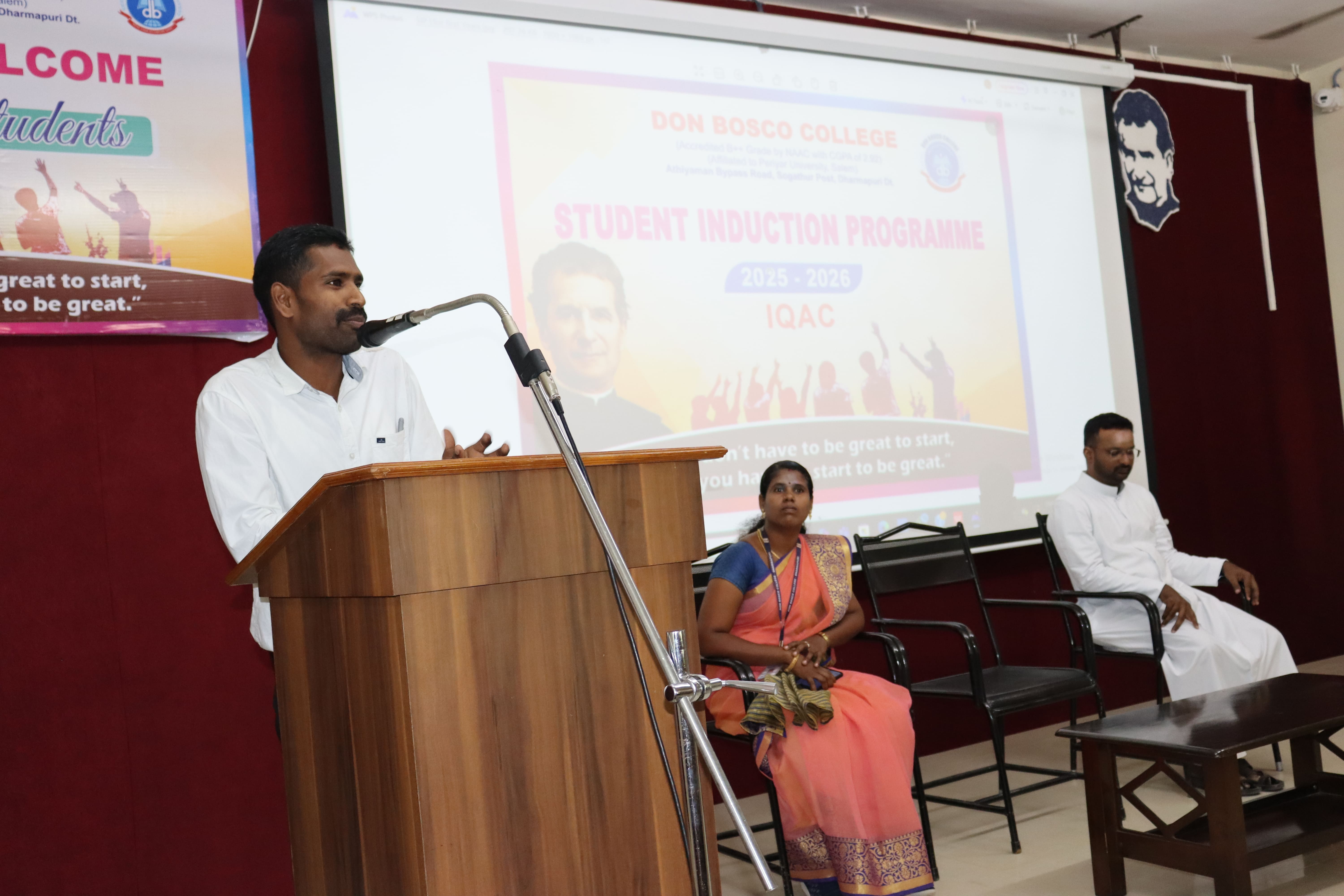 STUDENT INDUCTION PROGRAMME