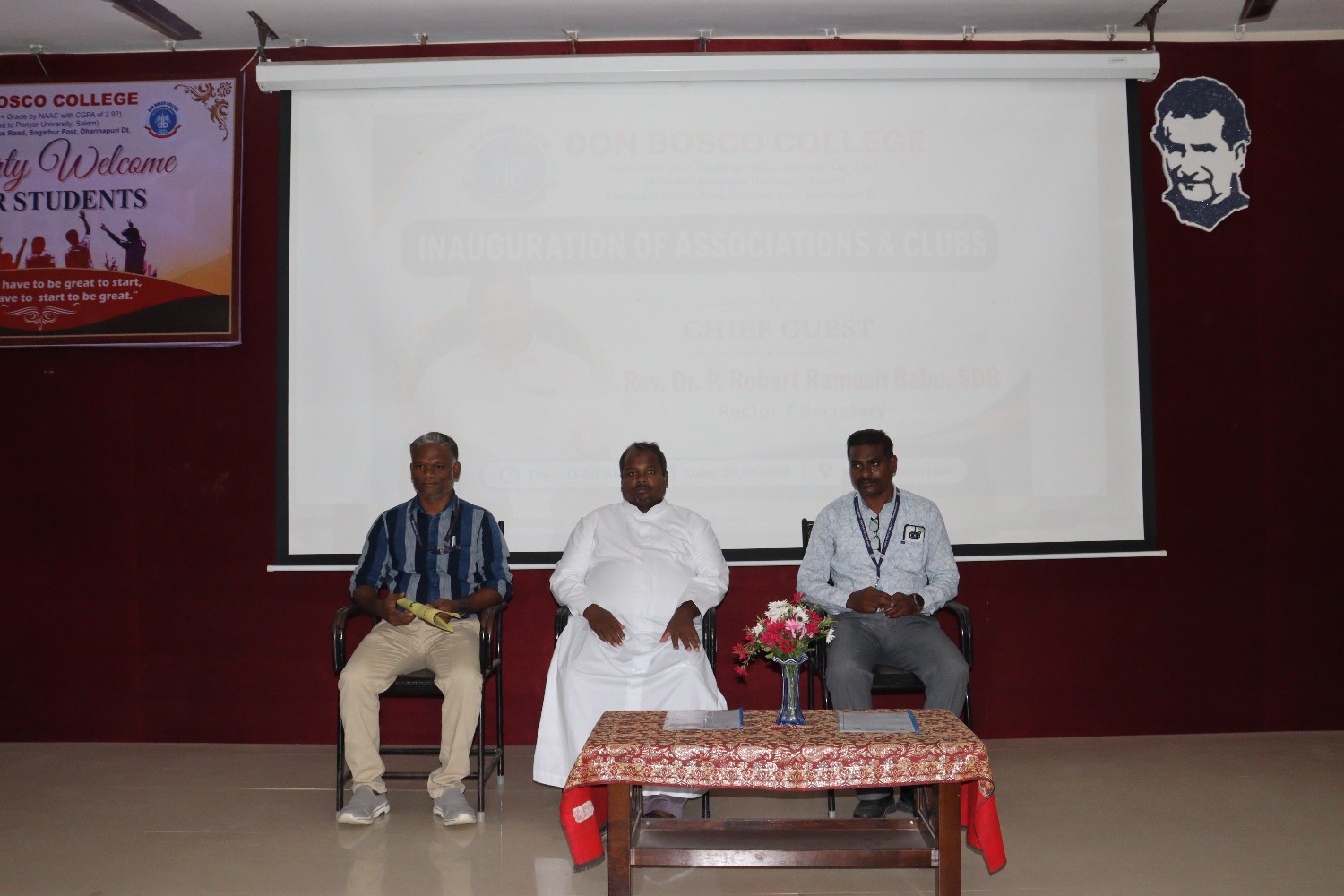 INAUGURATION ASSOCIATIONS & CLUBS