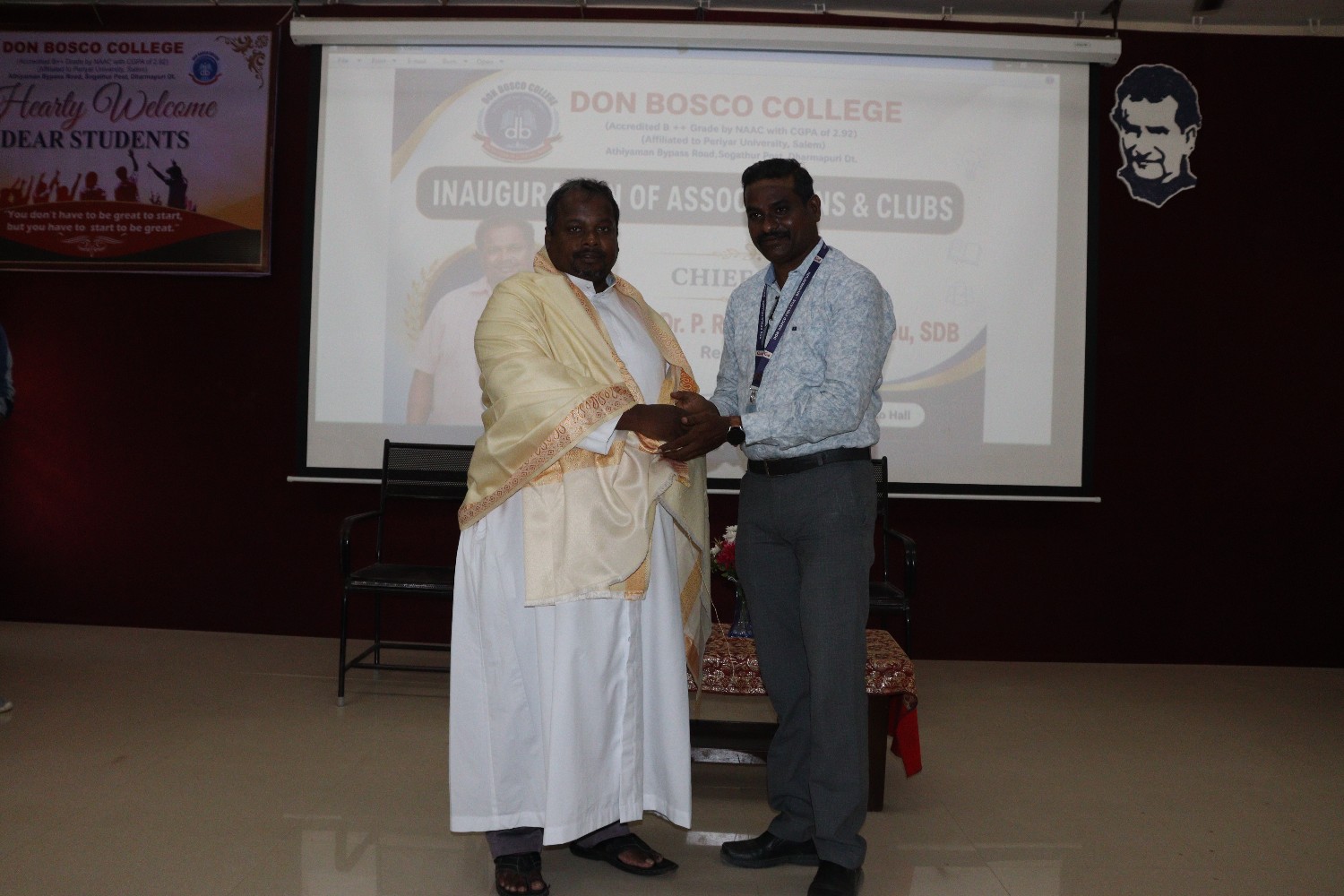INAUGURATION ASSOCIATIONS & CLUBS
