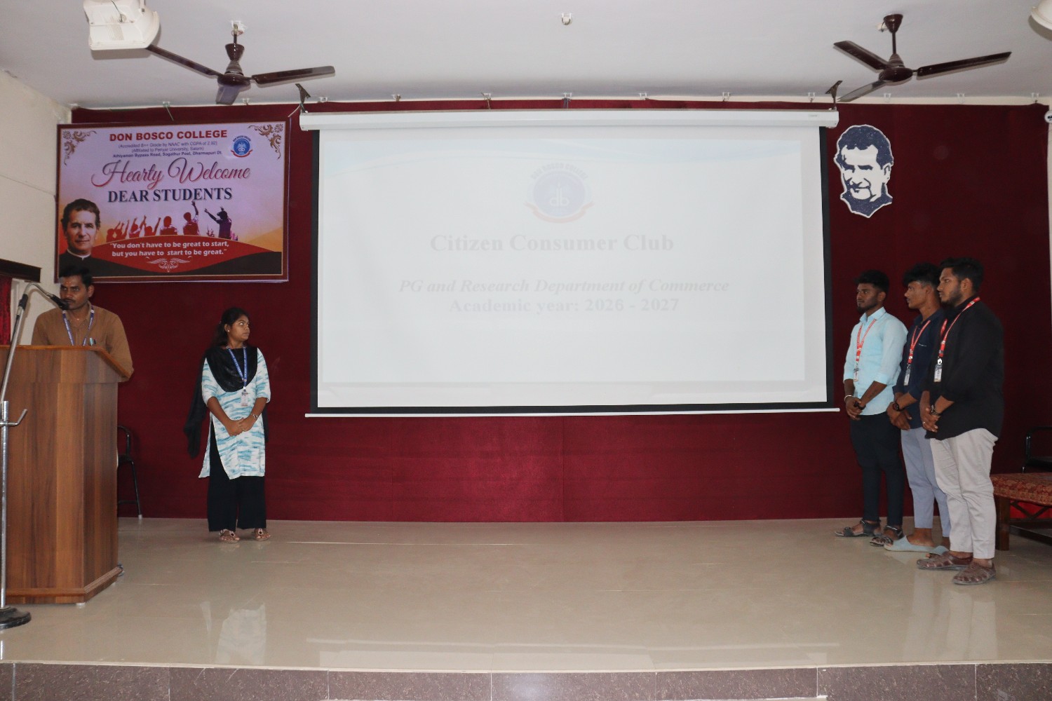 INAUGURATION ASSOCIATIONS & CLUBS
